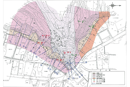 地質平面図